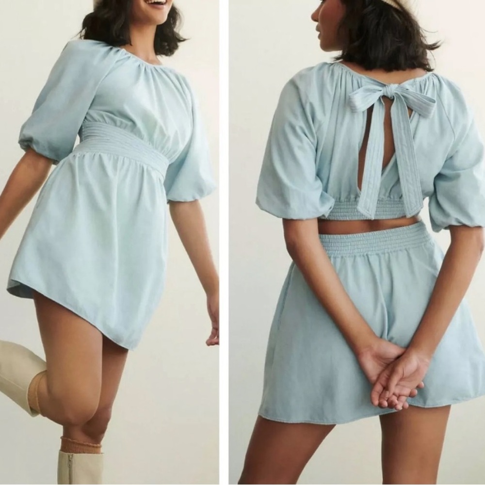 Anthropologie / Love the Label - Puff Cutout Dress